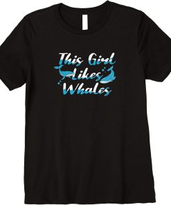 Funny Saying Sea Animal Ocean Whales Premium T-Shirt