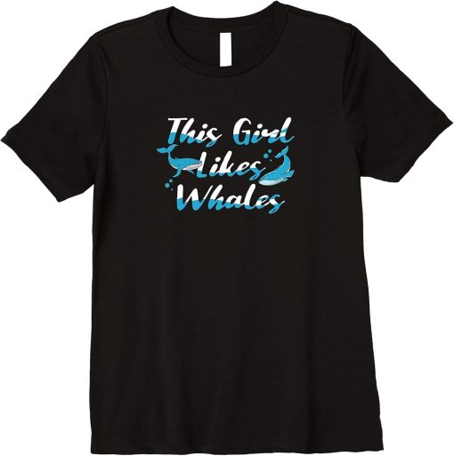 Funny Saying Sea Animal Ocean Whales Premium T-Shirt